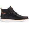 imageBruno Marc Mens Mid Top Chukka Sneaker Lace Up Dress BootBlack