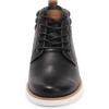 imageBruno Marc Mens Mid Top Chukka Sneaker Lace Up Dress BootBlack