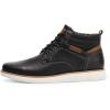 imageBruno Marc Mens Mid Top Chukka Sneaker Lace Up Dress BootBlack
