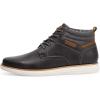 imageBruno Marc Mens Mid Top Chukka Sneaker Lace Up Dress BootDarkGrey