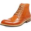 imageBruno Marc Mens Dress Ankle Motorcycle BootsBrown