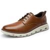 imageBruno Marc Mens Dress Sneakers Casual Lace up Oxford Formal ShoesBrown