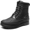 imageBruno Marc Mens Insulated Waterproof Snow Boots Warm Fur Lined Outdoor Winter BootBlack