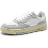 imageDREAM PAIRS Mens Casual Dress Sneakers Laceup Skate Shoes Comfortable Retro Fashion SneakersGreyWhite