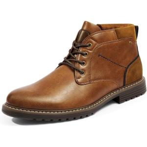 imageBruno Marc Mens Chukka Dress Boots Casual Boot Shoes for MenBrown
