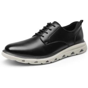imageBruno Marc Mens Dress Sneakers Casual Lace up Oxford Formal ShoesBlack