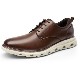 imageBruno Marc Mens Dress Sneakers Casual Lace up Oxford Formal ShoesDark Brown