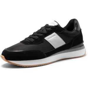 imageDREAM PAIRS Mens Fashion Sneakers LaceUp Classic ShoesBlack