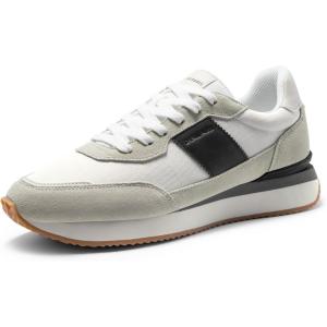 imageDREAM PAIRS Mens Fashion Sneakers LaceUp Classic ShoesWhiteBlack