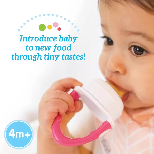 Dr. Brown's Designed to Nourish, Fresh Firsts Silicone Feeder, Pink, One Size