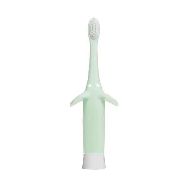 Dr. Brown's Infant-to-Toddler Toothbrush, Elephant, Mint, 0-3 Years