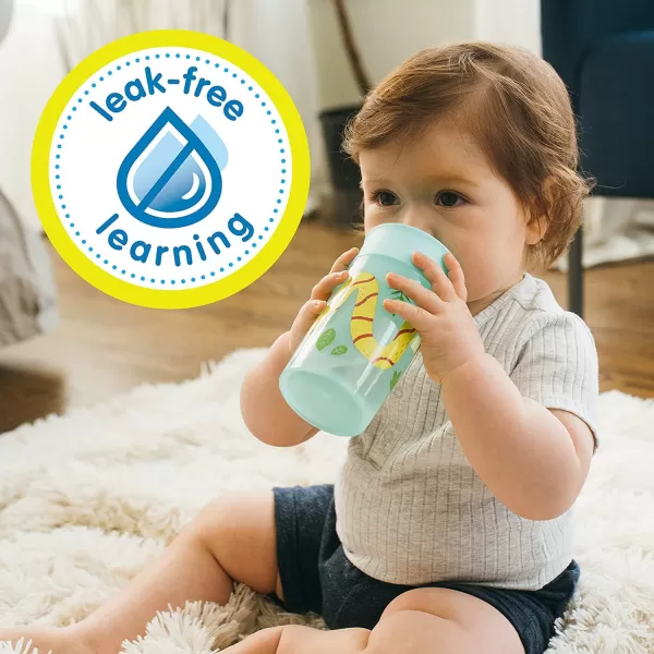 Dr. Brown's Milestones Wide-Neck Sippy Spout Bottle with 100% Silicone Handles, Easy-Grip Handles with Soft Sippy Spout, 9oz/270mL, Black, 1-Pack, 6m+