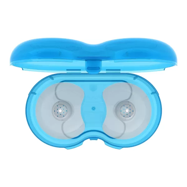 Dr. Brown's Nipple Shields with Case, Size 2-25 mm and Up, Stretch Fit, for Latch Difficulties, Flat/Inverted Nipples, Silicone Nipple Shield  )