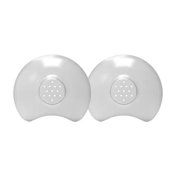 Dr. Brown's Nipple Shields with Case, Size 2 - 25 mm and Up, Stretch Fit, for Latch Difficulties, Flat/inverted Nipples, Silicone Nipple Shield)