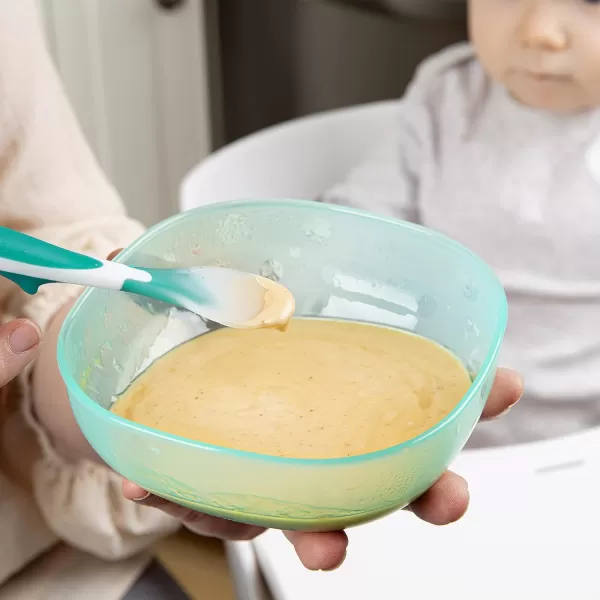 Dr. Brown's Soft-Tip Toddler Spoons with Long Handle for Baby-Led Weaning, BPA Free - 6-Pack