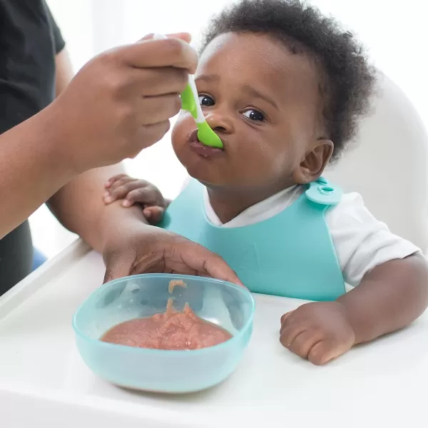 Dr. Brown's Soft-Tip Toddler Spoons with Long Handle for Baby-Led Weaning, BPA Free - 6-Pack