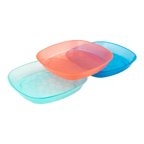 Dr. Brown's Stackable Plates for Toddlers and Babies, BPA Free, 4-Pack, 4m+