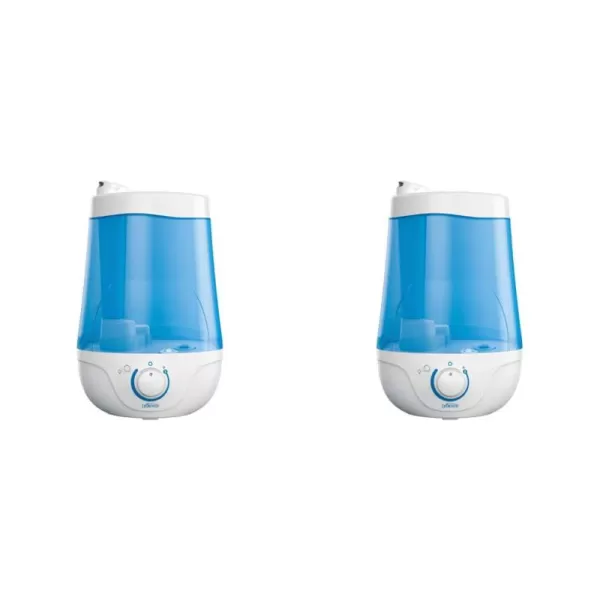 Dr. Brown's Cool Mist Ultrasonic Humidifier for Baby with Diffuser and Night Light