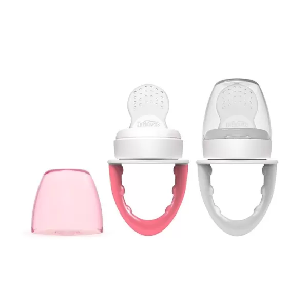 Dr. Brown's Designed to Nourish, Fresh Firsts Silicone Feeder, Pink, One Size