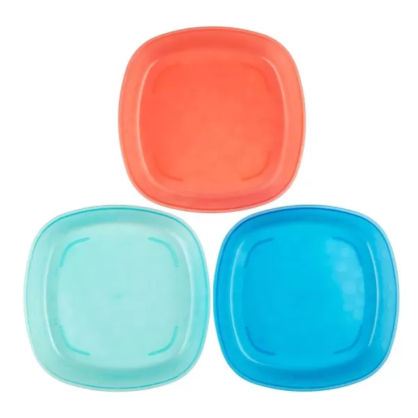 Dr. Brown's Stackable Plates for Toddlers and Babies, BPA Free, 4-Pack, 4m+