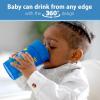 imageDr Browns Milestones Cheers 360 Cup Spoutless Transition Cup Travel Friendly ampamp LeakFree Sippy Cup Blue Alligator 10 oz300 mL1Pack Blue Animals  10 oz