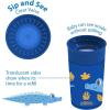 imageDr Browns Milestones Cheers 360 Cup Spoutless Transition Cup Travel Friendly ampamp LeakFree Sippy Cup Blue Alligator 10 oz300 mL1Pack Blue Animals  10 oz