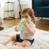 imageDr Browns Milestones Cheers 360 Cup Spoutless Transition Cup Travel Friendly ampamp LeakFree Sippy Cup Blue Alligator 10 oz300 mL1Pack Green Animals  10 oz