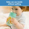 imageDr Browns Milestones Cheers 360 Cup Spoutless Transition Cup Travel Friendly ampamp LeakFree Sippy Cup Blue Alligator 10 oz300 mL1Pack Green Animals  10 oz