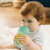imageDr Browns Milestones Cheers 360 Cup Spoutless Transition Cup Travel Friendly ampamp LeakFree Sippy Cup Blue Alligator 10 oz300 mL1Pack Green Animals  10 oz
