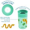 imageDr Browns Milestones Cheers 360 Cup Spoutless Transition Cup Travel Friendly ampamp LeakFree Sippy Cup Blue Alligator 10 oz300 mL1Pack Green Animals  10 oz