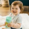 imageDr Browns Milestones Cheers 360 Cup Spoutless Transition Cup Travel Friendly ampamp LeakFree Sippy Cup Blue Alligator 10 oz300 mL1Pack Green Animals  10 oz
