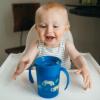 imageDr Browns Milestones Cheers 360 Cup Spoutless Transition Cup Travel Friendly ampamp LeakFree Sippy Cup Blue Alligator 10 oz300 mL7 oz  Blue Animals  3 Pack
