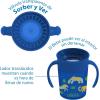 imageDr Browns Milestones Cheers 360 Cup Spoutless Transition Cup Travel Friendly ampamp LeakFree Sippy Cup Blue Alligator 10 oz300 mL7 oz  Blue Animals  3 Pack