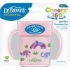 imageDr Browns Milestones Cheers 360 Cup Spoutless Transition Cup Travel Friendly ampamp LeakFree Sippy Cup Blue Alligator 10 oz300 mL7oz Cup with Handles  Pink Animals