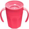imageDr Browns Milestones Cheers 360 Cup Spoutless Transition Cup with Handles for Easy Grip ampamp LeakFree Learning Pink 7oz200mL 6m Colors May Vary1 Pack  7 oz  Pink with Handles