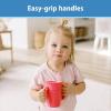 imageDr Browns Milestones Cheers 360 Cup Spoutless Transition Cup with Handles for Easy Grip ampamp LeakFree Learning Pink 7oz200mL 6m Colors May Vary1 Pack  7 oz  Pink with Handles