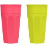 imageDr Browns Milestones Cheers 360 Cup Spoutless Transition Cup with Handles for Easy Grip ampamp LeakFree Learning Pink 7oz200mL 6m Colors May Vary2 Pack  10 oz  Pink  Green