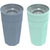 imageDr Browns Milestones Cheers 360 Cup Spoutless Transition Cup with Handles for Easy Grip ampamp LeakFree Learning Pink 7oz200mL 6m Colors May Vary2 Pack  10 oz  Blue  Aqua