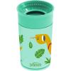 imageDr Browns Milestones Cheers 360 Cup Spoutless Transition Cup Travel Friendly ampamp LeakFree Sippy Cup Blue Alligator 10 oz300 mL1Pack Green Animals  10 oz