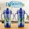 imageDr Browns Milestones Hard Spout Insulated Sippy Cup with Handles Blue 10 oz 2 Pack 12mBlue