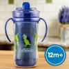 imageDr Browns Milestones Hard Spout Insulated Sippy Cup with Handles Blue 10 oz 2 Pack 12mBlue