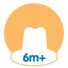imageDr Browns Milestones Narrow Sippy Bottle 100 Silicone Soft Sippy Spout 8oz250mL Flamingo ampamp Bunny 6m1 Pack  Lion