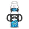 imageDr Browns Milestones WideNeck Sippy Spout Bottle with 100 Silicone Handles EasyGrip Handles with Soft Sippy Spout 9oz270mL Green ampamp Gray 2Pack 6m1 Pack  Black