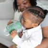 imageDr Browns Milestones WideNeck Sippy Spout Bottle with 100 Silicone Handles EasyGrip Handles with Soft Sippy Spout 9oz270mL Green ampamp Gray 2Pack 6m2 Pack  Green  Gray