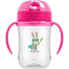 imageDr Browns Transition Sippy Cup with Soft Spout  Pink  6oz  6m2 Pack  9 oz  Pink