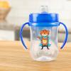 imageDr Browns Transition Sippy Cup with Soft Spout  Pink  6oz  6m9 oz  Blue