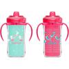 imageDr Browns Milestones Hard Spout Insulated Sippy Cup with Handles Blue 10 oz 2 Pack 12mPink