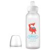imageDr Browns Milestones Narrow Sippy Bottle 100 Silicone Soft Sippy Spout 8oz250mL Flamingo ampamp Bunny 6m1 Pack  Fox
