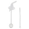 imageDr Browns Babys First Straw Cup Straw Replacement Kit with One Straw and One Cleaning Brush BPA Free