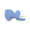 imageDr Browns InfanttoToddler Training Toothbrush Set Blue Elephant with FluorideFree Apple Pear Baby Toothpaste 03 years1 Pack  Blue Elephant